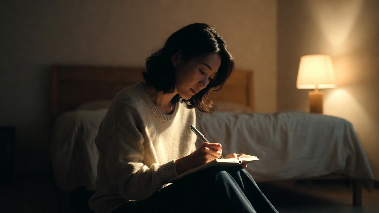 매일 밤 5분 감사일기로 마음을 가볍게 만드는 방법
