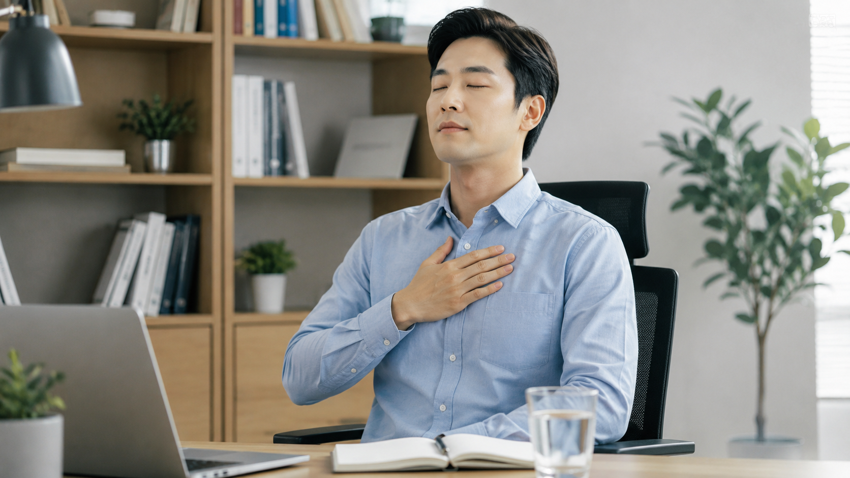 스트레스가 올라올 때 바로 해볼 수 있는 5분 마음 정리법