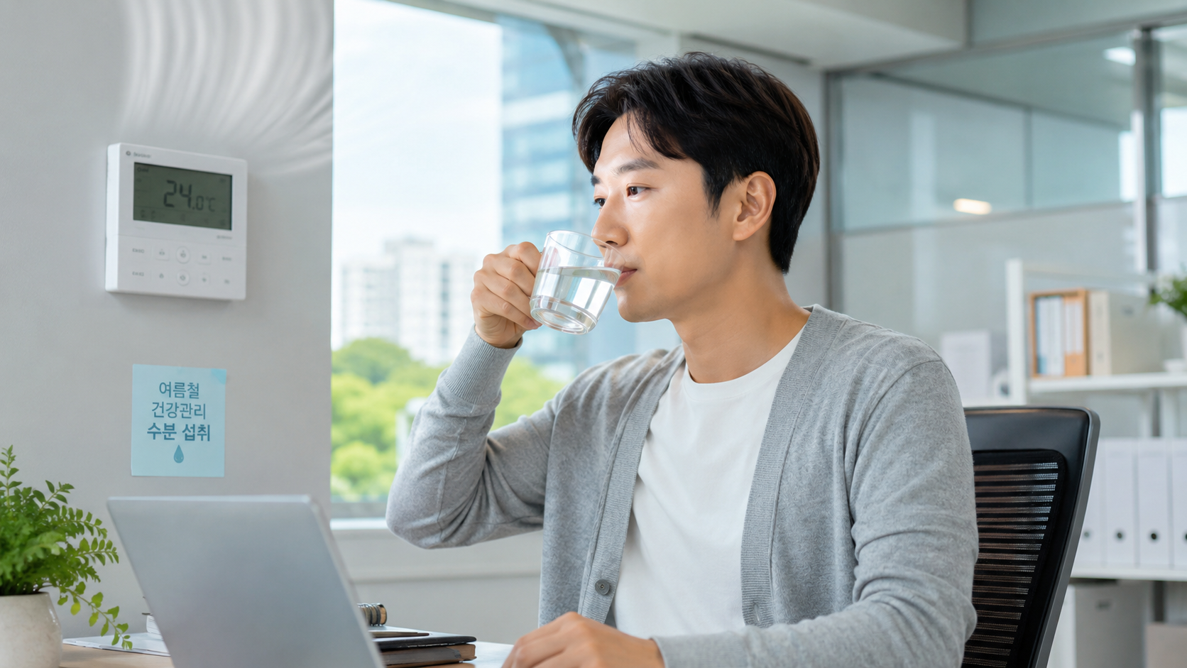 에어컨 바람이 불편할 때 확인해볼 냉방병 생활 관리법