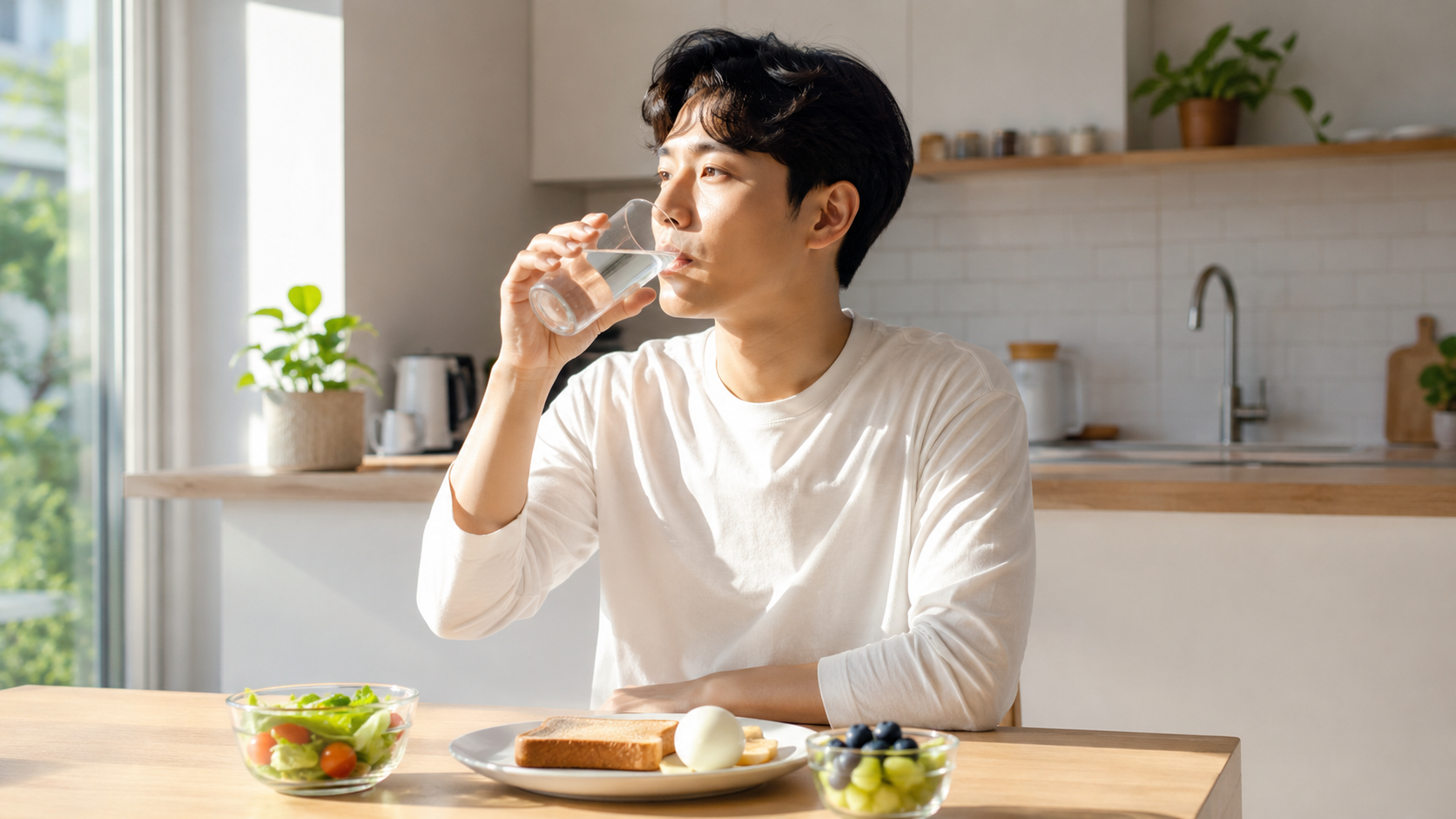 아침 공복 물 한 잔, 편하게 마시기 위한 기준