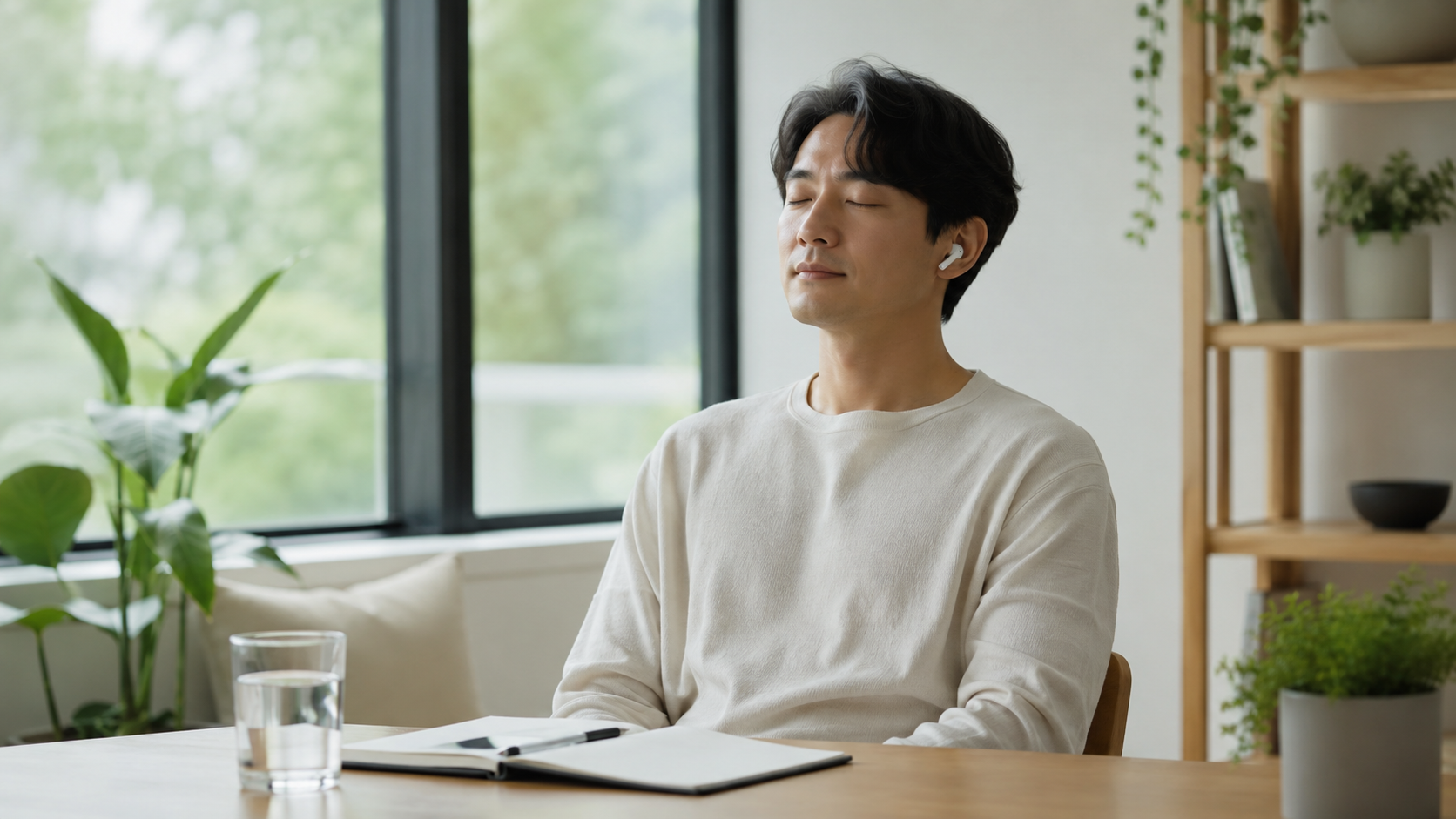 명상음악을 그냥 틀어두는 것보다 편하게 듣는 방법